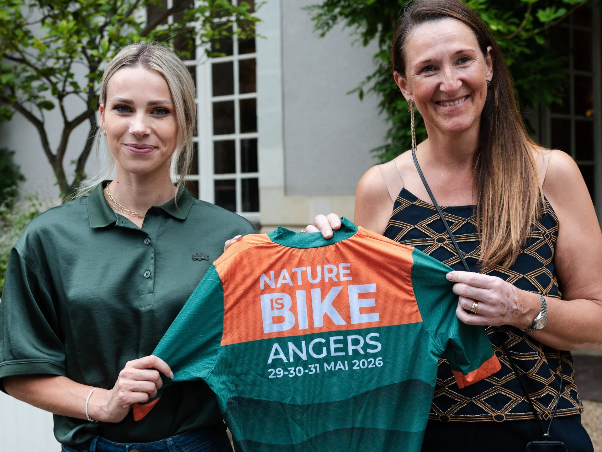 Annonce du retour de Nature Is Bike en présence de Marion Rousse et Mathilde Favre d'Anne